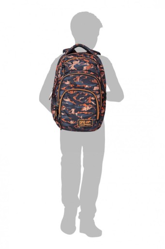 Plecak szkolny wielokomorowy CoolPack fioletowy, różowy, wielokolorowy 20 l