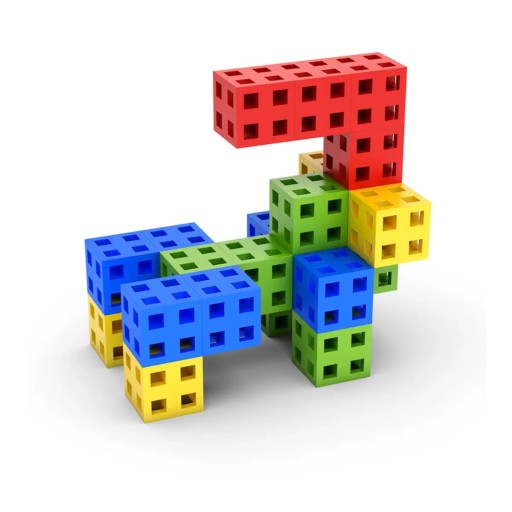 Meli Cube Edu 300 - zestaw klocków konstrukcyjnych