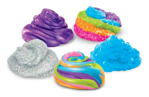 Zestaw duży Slimy Blendz slimy, cekiny, koraliki, 12 puszek CRA-Z-ART