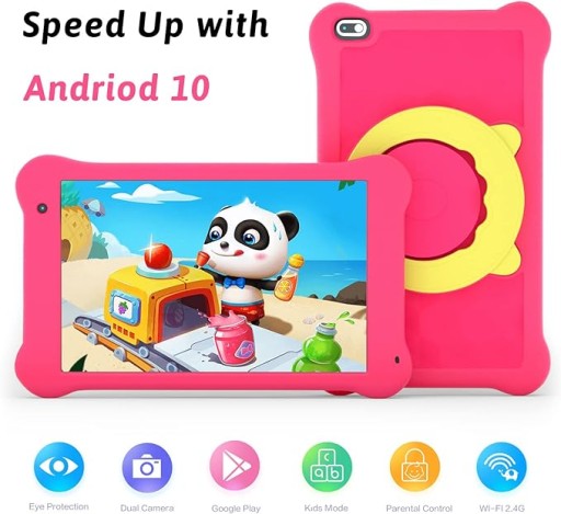 BLOKADA Tablet dla dzieci AEEZO 7 cali WiFi Android 10 FHD 2GB P11C145