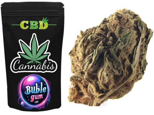 Zdjęcie oferty: BUBBLE GUM CBD 5G Susz Konopny CBDA PREMIUM Full Spectrum Naturalny Weed