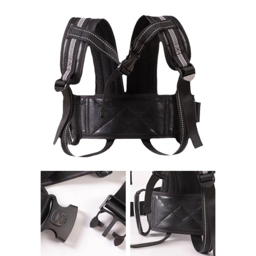 Children Motorcycle Safety Belt Reflective Strip Lightweight Portable Seats