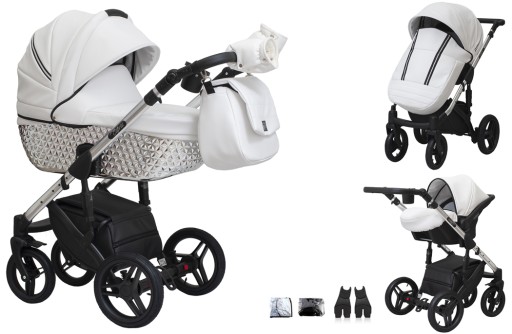 PARADISE BABY EUFORIA PREMIUM SILVER 03 WÓZEK 3W1