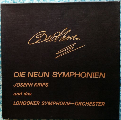 Zdjęcie oferty: Beethoven - Die Neun Symphonien - Joseph Krips - Artiphon 1966 7LP Box Set
