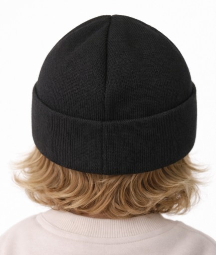Czapka Barbaras BC-04 Verna 9 bawełniana beanie czarna r.40-42