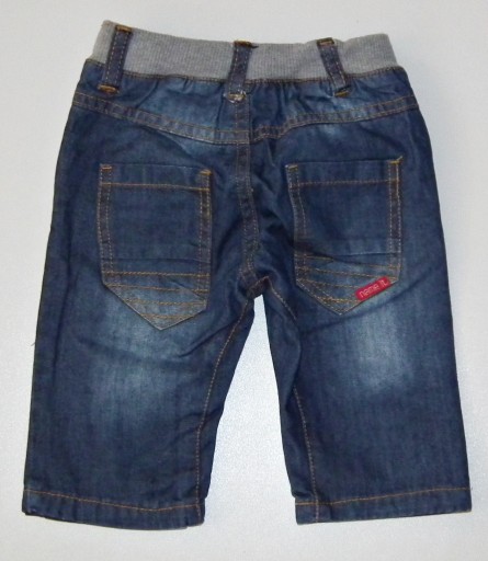 Name It Spodnie jeansowe na podszewce roz 68 cm
