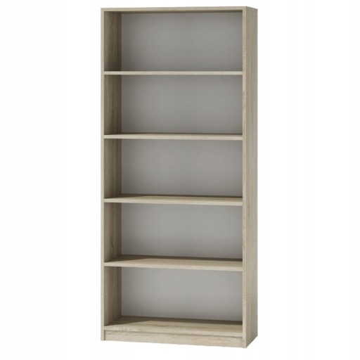 Regał TopEshop Office 80 x 182 x 30 cm dąb sonoma