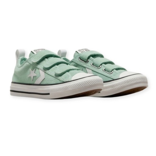 Buty trampki dziecięce CONVERSE Star Player na rzepy miętowe r 34
