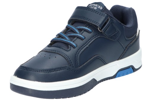 AMERICAN CLUB ES148 ADIDASY BUTY DZIECIĘCE NA RZEP WKŁADKA SKÓRZANA N 34