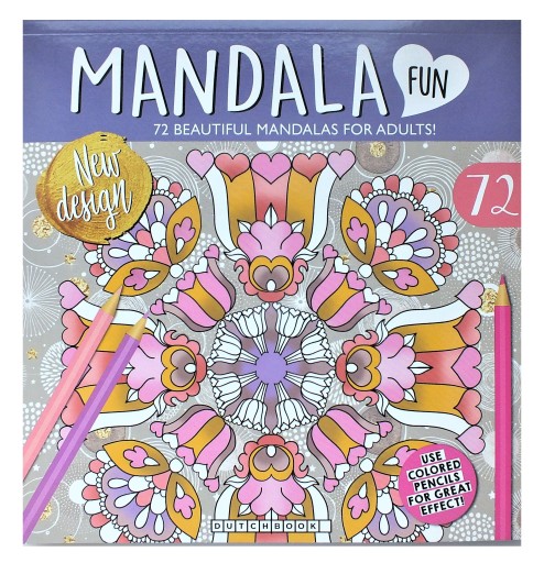 Kolorowanka klasyczna Dutchbook Mandala 2548624