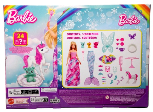 Barbie Bajkowy kalendarz adwentowy 2023 HVK26