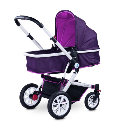 WÓZEK głęboko spacerowy Caretero Compass 2w1 Purple
