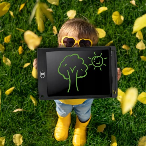 TABLET GRAFICZNY DO RYSOWANIA ZNIKOPIS TABLICA LCD 12 CALI CZARNY XXL