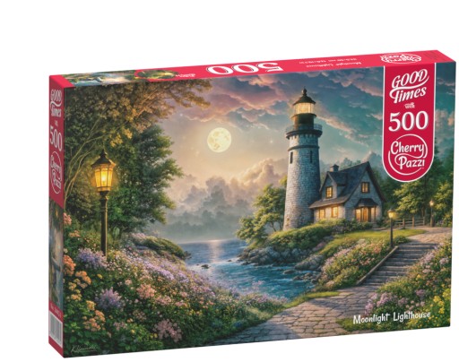 Puzzle 500 CherryPazzi Moonlight Lighthouse 20074
