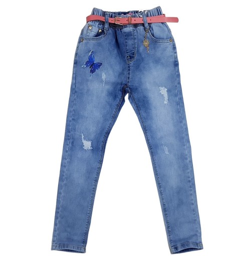 JEANSY elastyczne MONTANA r 6 - 110/116 cm