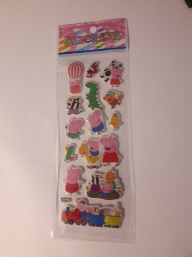 Zdjęcie oferty: Naklejki klasyczne Świnka Peppa Peppa pig