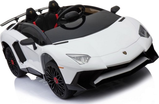 Samochód Lamborghini biały