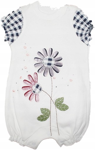 ZUFF - RAMPERS Z FALBANKĄ - 62 CM 3 M