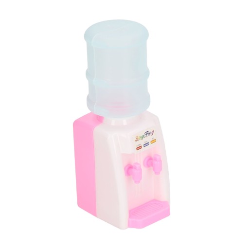 Mini domek dla lalek dozownik do wody Cartoon plastikowy miniaturowy 6C