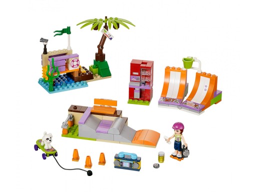 Klocki LEGO Friends Skatepark w Heartlake 41099