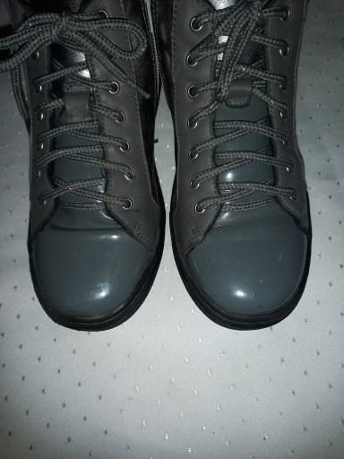 GINO ROSSI ŚWIETNE SKÓRZANE BOTKI__33/20,5cm