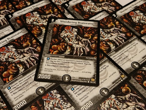 *DM-01 DUEL MASTERS - WANDERING BRAINEATER - !!!
