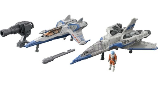 Buzz Lightyear HHY16 Zestaw 2 Statków Kosmicznych Hyperspeed z Minifigurką