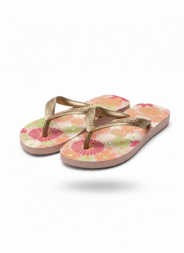 Havaianas klapki dziecięce tworzywo sztuczne wielokolorowy rozmiar 31-32