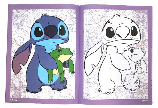 Kolorowanka Disney Stitch. 32 strony
