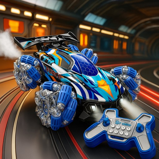 Samochód Zdalnie Sterowany Bolid Drift RC Na Pilot 4x4 Akrobata 2.4GHz