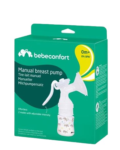 Ręczny laktator Bebeconfort akcesoria 150ml