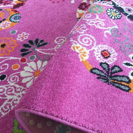 DYWAN BELLA KIDS 300x400 DZIECIĘCY DO POKOJU DLA DZIECKA MOTYLKI MIĘKKI