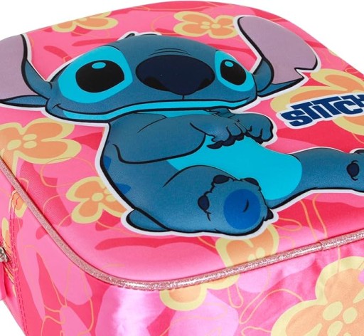 Lilo & Stitch dla dziewczynki – różowy plecak przedszkolny 25×30 cm, 7 l