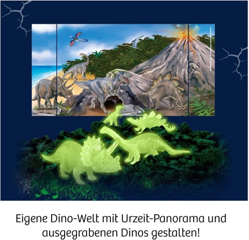 KOSMOS DINOZAURY PREHISTORYCZNE ZESTAW EKSPERYMENTALNY 8+