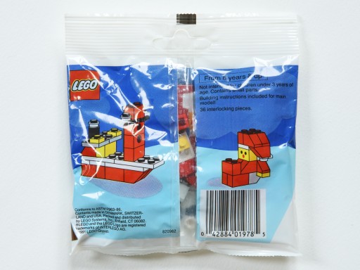 1978 Lego Święty Mikołaj polybag MISB 1991