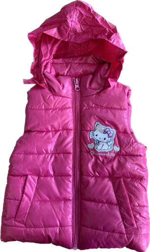 Bezrękawnik dziecięcy CHARMMYKITTY różowy 6m/67 cm