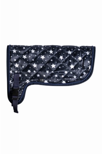 HKM derka HOBBY HORSE navy blue with stars design
