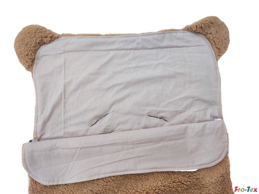 Śpiworek jesienny do wózka niemowlęcego Teddy beż