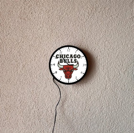 Zegar lampka nocna CHICAGO BULLS