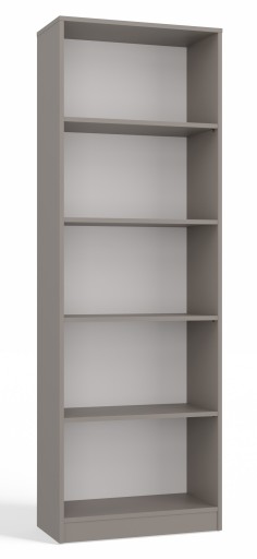 Regał TopEshop 60 cm x 182 cm x 30 cm odcienie szarości