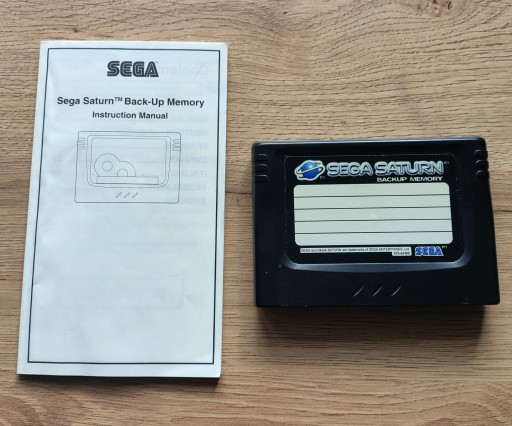 Zdjęcie oferty: SPRAWNA SEGA SATURN BACKUP MEMORY + INSTRUKCJA