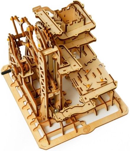 Puzzle 3D Robotime drewniany model Tor Mechaniczny