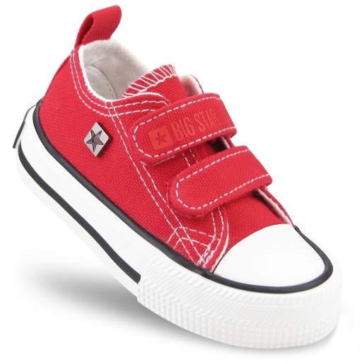 TRAMPKI NIEMOWLĘCE buty BIG STAR dla dzieci dziecięce na RZEPY BIG STAR 18