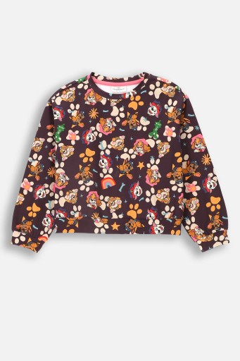 Coccodrillo bluza dziecięca bawełna brązowy rozmiar 92