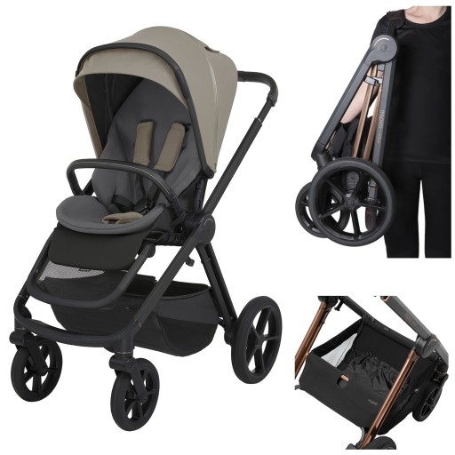 Wozek spacerowy spacerówka miloo way| 217 cashmere gray ESPIRO