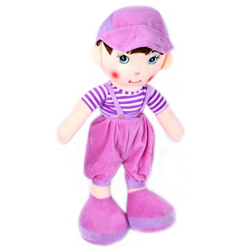 DUŻA LALKA SZMACIANA CHLOPIEC PRZYTULANKA MASKOTKA 60CM