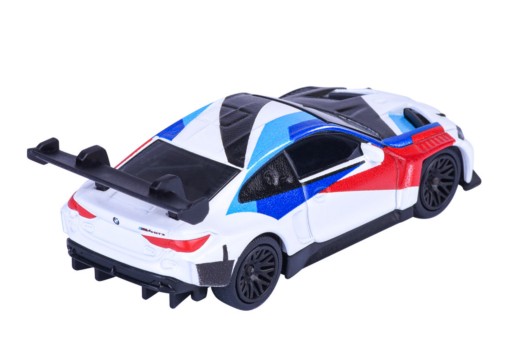 MAJORETTE BMW DELUXE BMW M4 GT3 EVO BIAŁY 1:64 8502101003 NOWY MODEL METAL