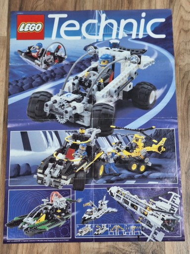 Zdjęcie oferty: LEGO PLAKAT TECHNIC DUŻY 1996r - BARDZO DOBRY STAN.