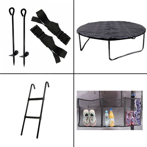 Trampolina z siatką Jumpi 435 cm FT 14 (427-435 cm)