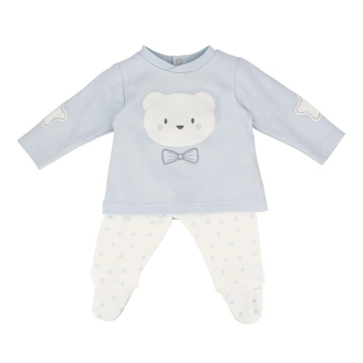 Komplet Niemowlęcy z Półśpiochami Bawełniany Wysoka 6M/62 cm